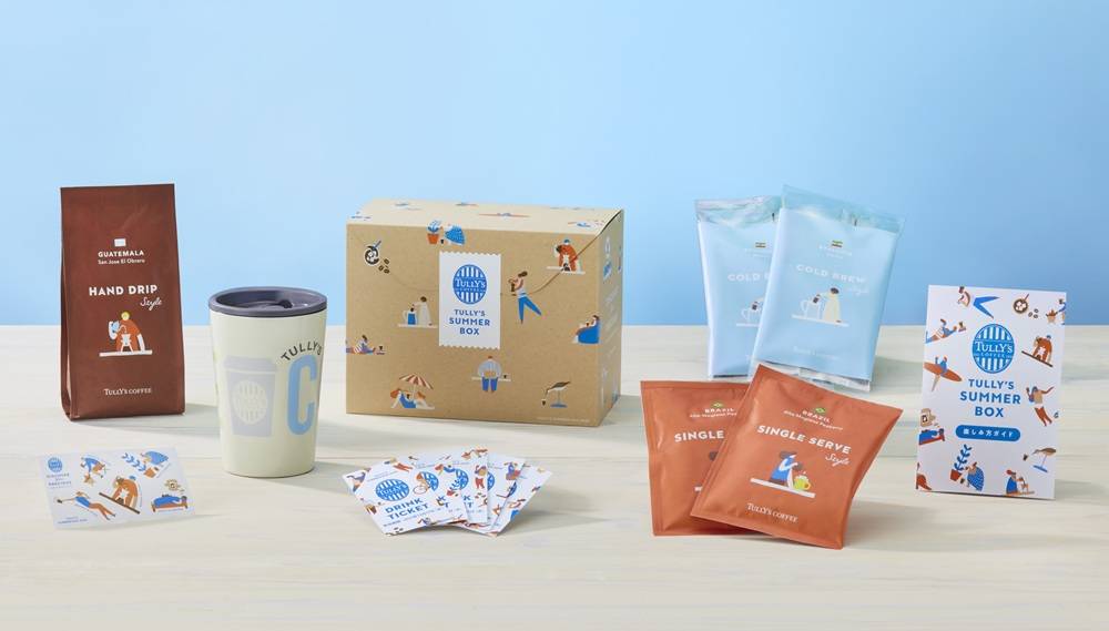 タリーズ　Tully's サマーボックス（福袋）　※ドリンクチケット除外品 TULLY'S SUMMER BOX | TULLY'S COFFEE - タリーズコーヒー