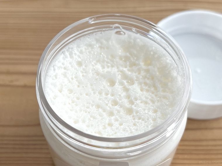 ぬりまろのフタを開けた様子