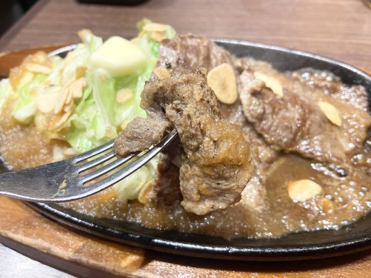 ステーキ宮 宮ロースじゅうじゅう焼き