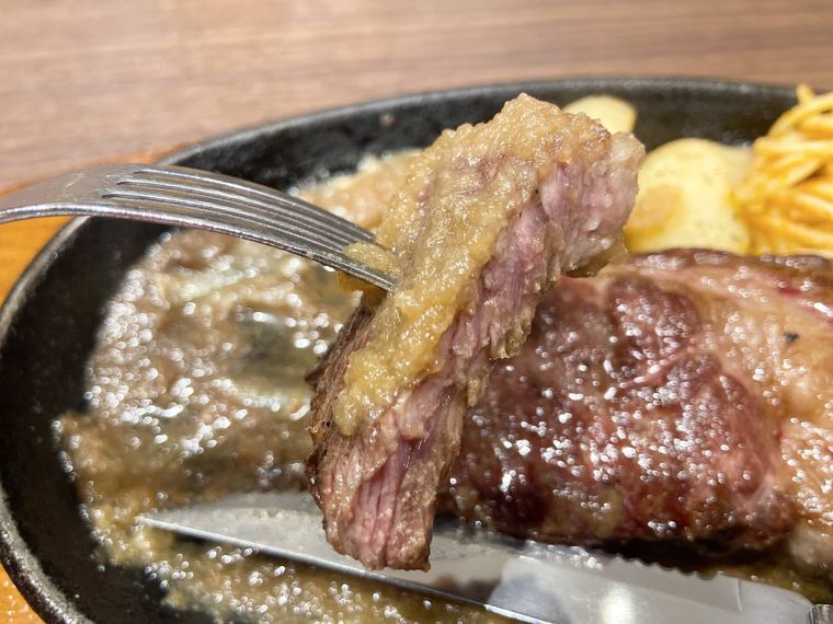 ステーキ宮 チャックテールフラップステーキ