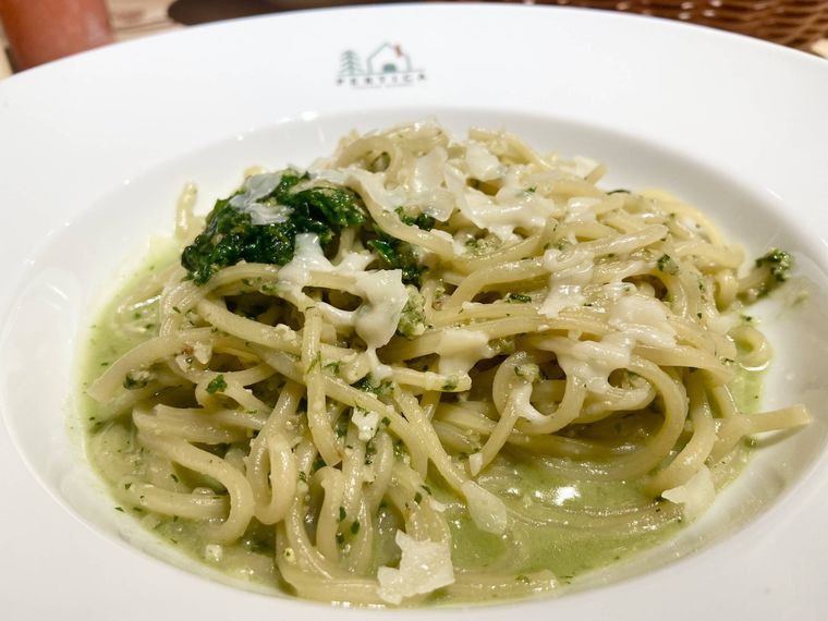 擦りたてフレッシュバジルのジェノベーゼ