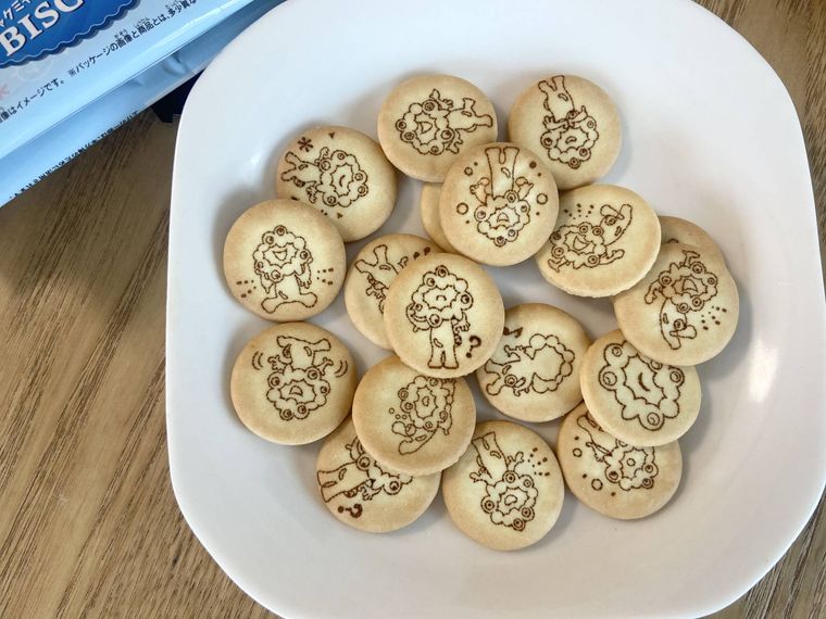 EXPO2025 ミャクミャク ぷっくりラバマスビスケット