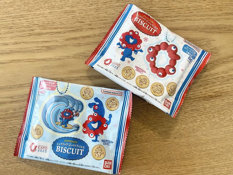 EXPO2025 ミャクミャク ぷっくりラバマスビスケット