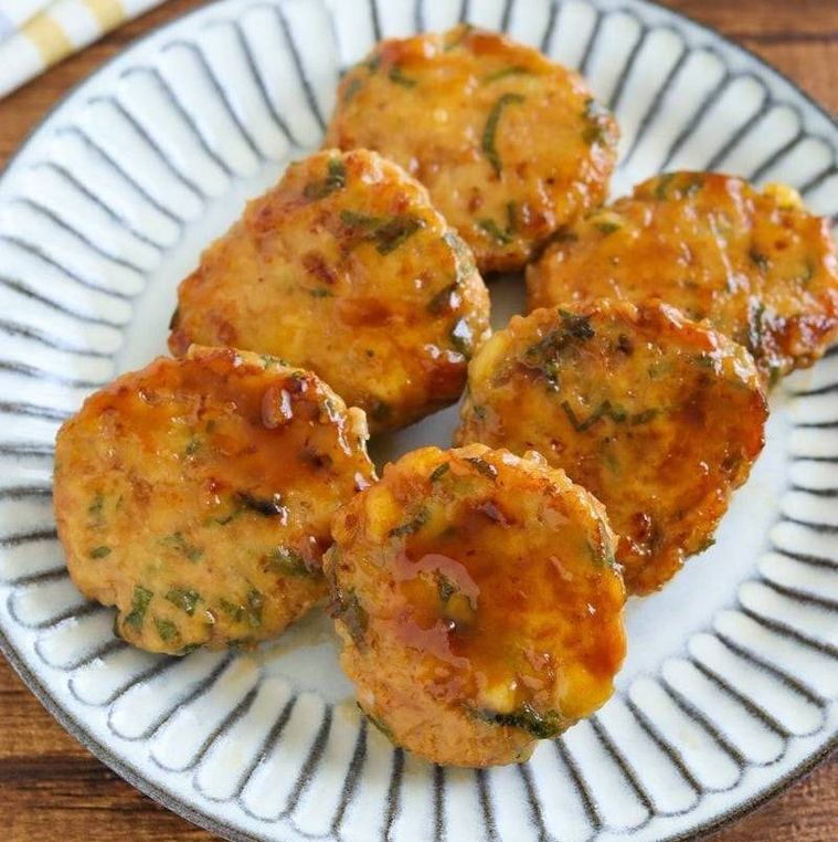 甘辛しそチーズ鶏つくね