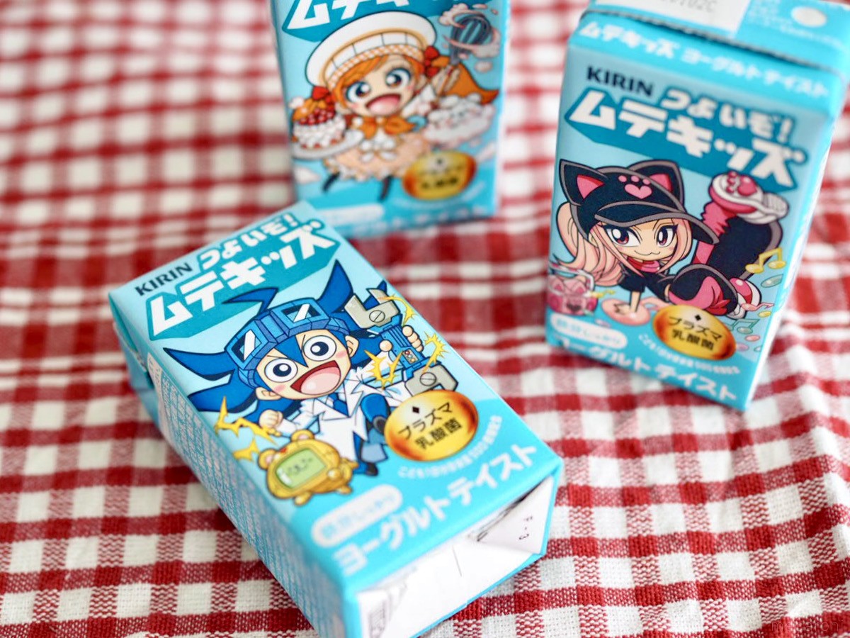 キリン初の子ども向け「プラズマ乳酸菌」飲料。娘がハマった「つよいぞ