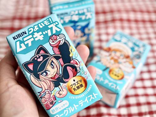 キリン初の子ども向けプラズマ乳酸菌飲料。娘がハマったつよいぞムテキッズ