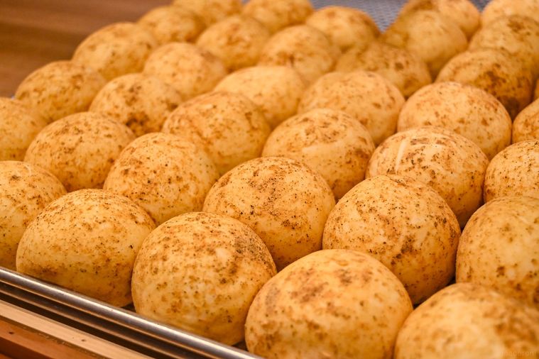 パンが並んでいるところ