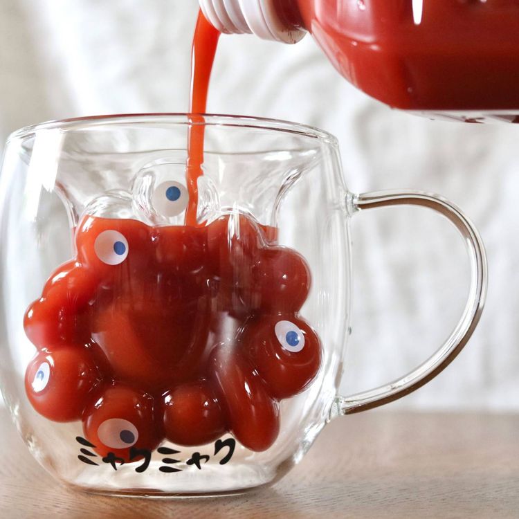 飲み物を入れるとミャクミャクが浮かび上がる！大阪・関西万博「ダブル  