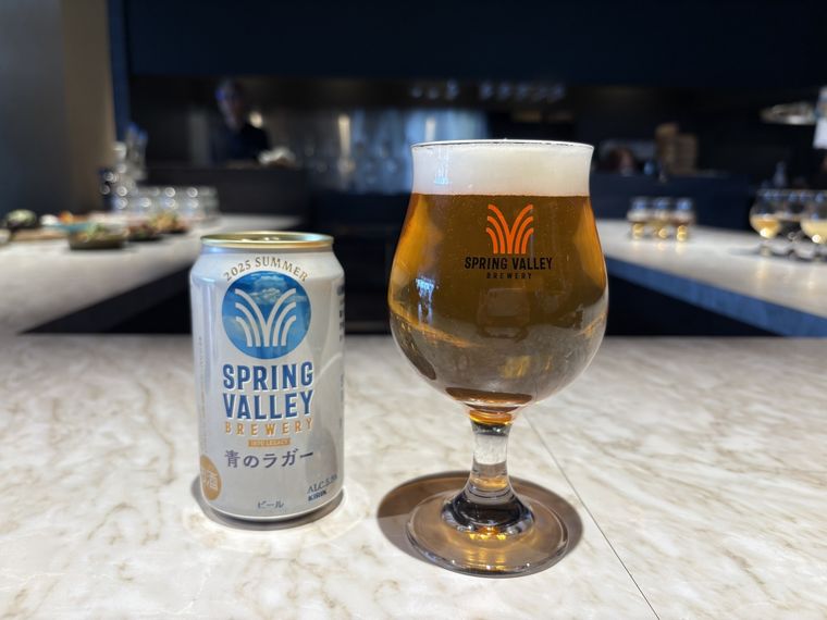 SPRING VALLEY BREWERY 青のラガー