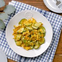 作り方 ズッキーニの卵炒め