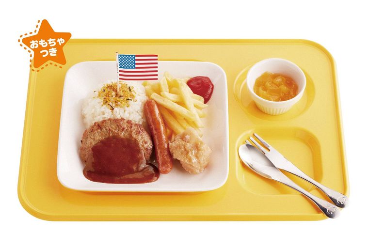 キッズハンバーグプレート