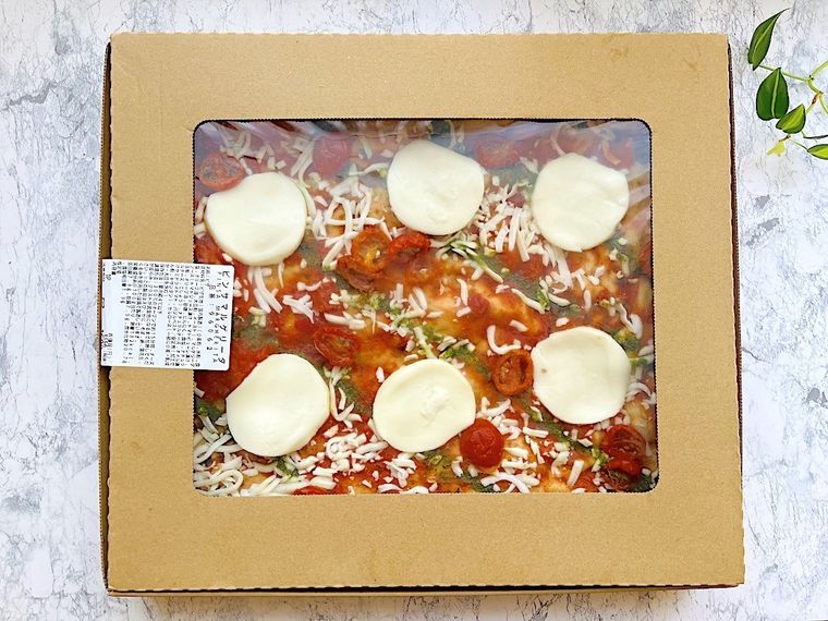 コストコのピンサマルゲリータのパッケージ