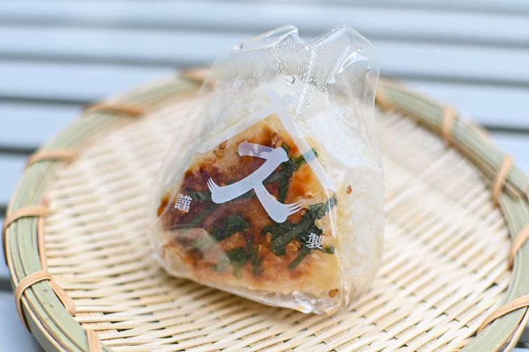 おにぎりのアップ