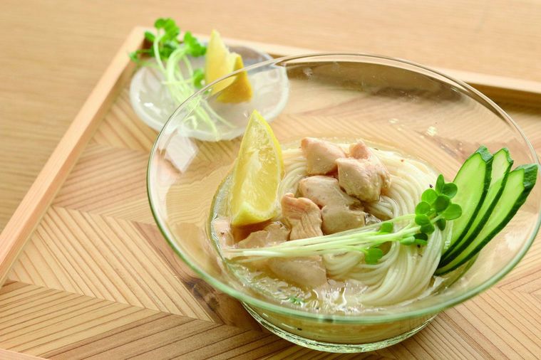 素麺のためのぶっかけソース 鶏塩レモン