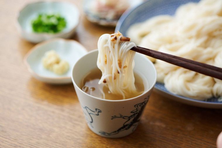 素麺のためのつけだれ 海老だれ