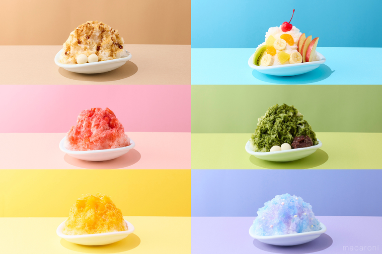 かき氷ラインナップ