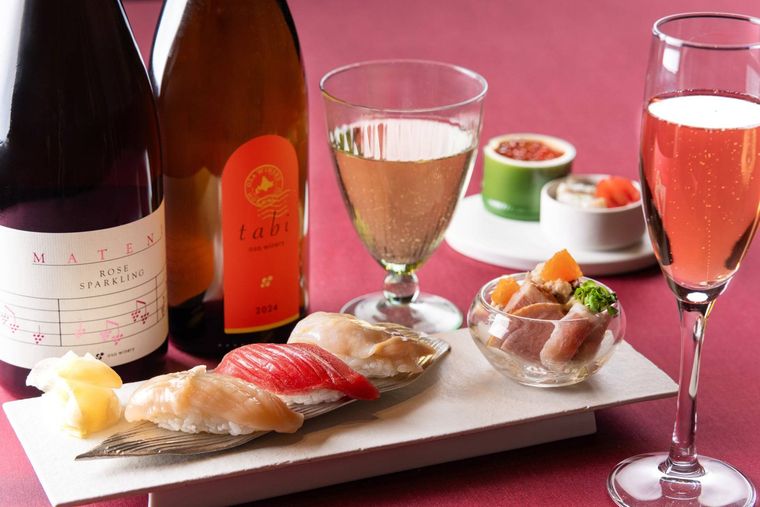 2. ワインと寿司の至福のマリアージュ