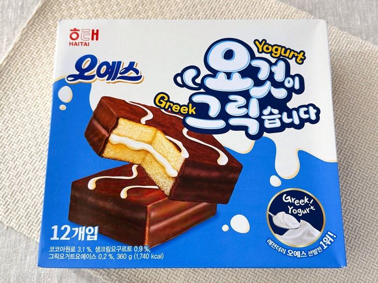 OhYes グリークヨーグルト 360gのパッケージ