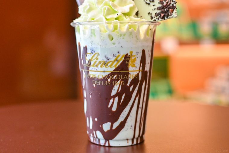 ドリンクの中身のアップ