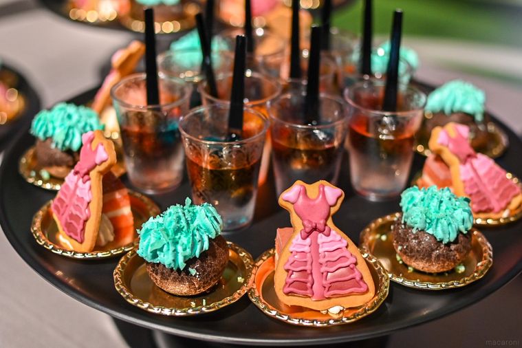 デザートのアップ