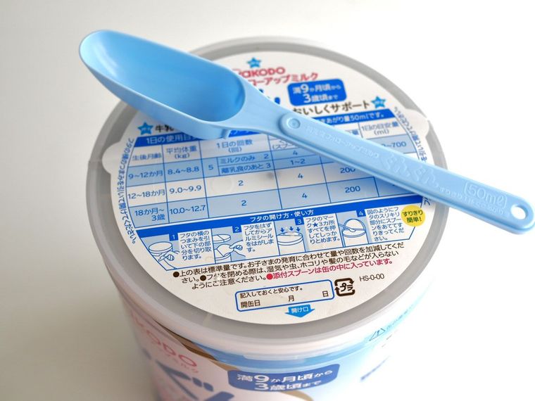 粉ミルクスプーン