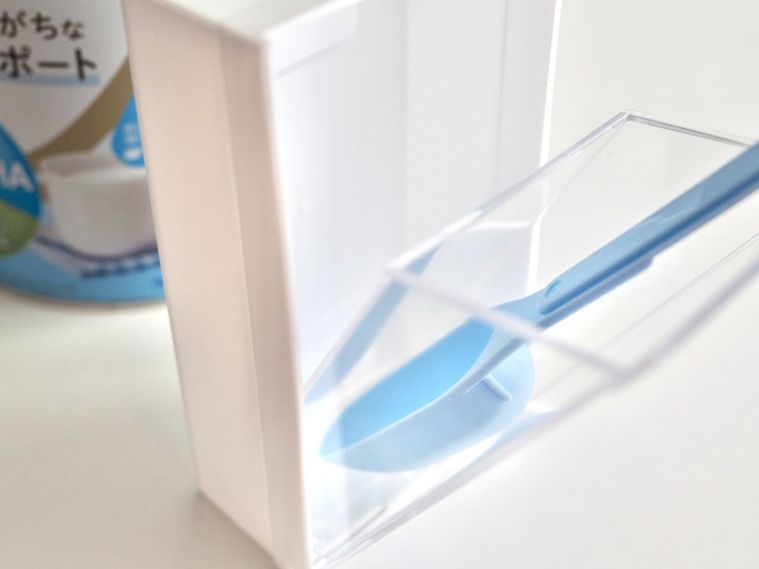 粉ミルクスプーンの収納方法