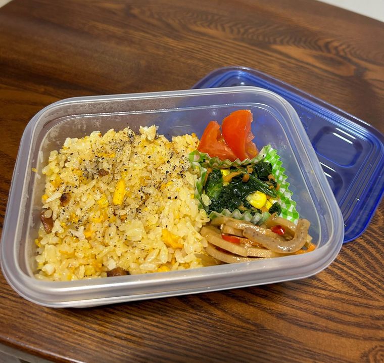 古米のチャーハン弁当のイメージ