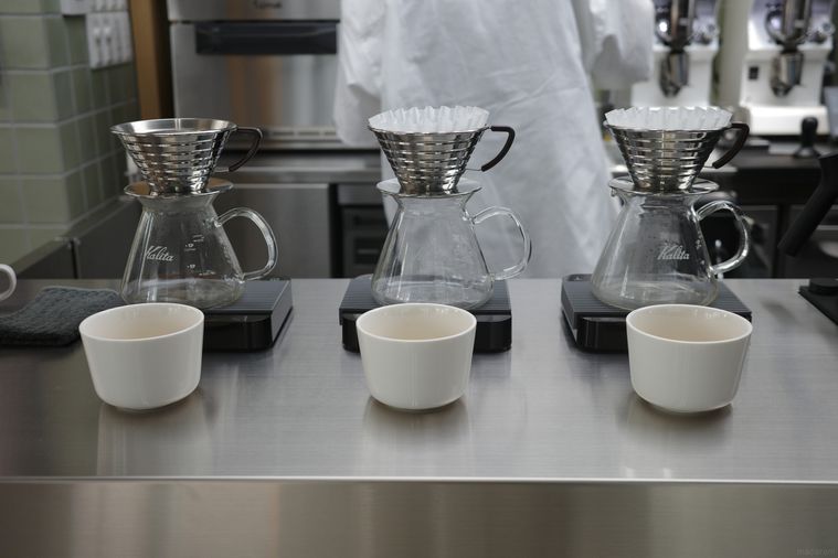 3つのコーヒーメーカー