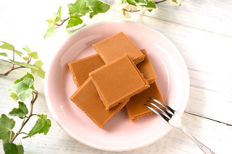 ココナッツオイルで作る。簡単きなこチョコ