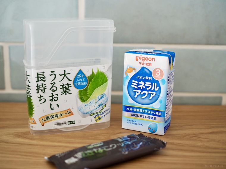 セリアの大葉保存ケース