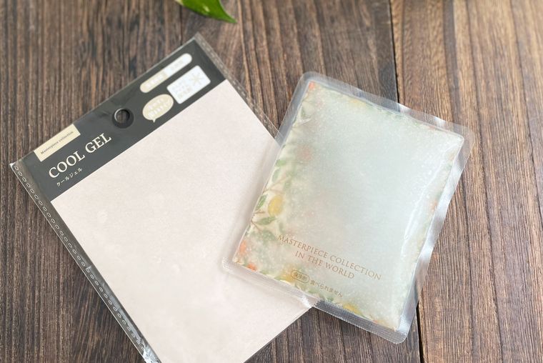 凍らせたセリアのクールジェル