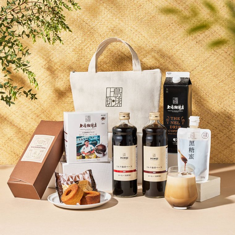 夏の福袋 上島珈琲店 飲み比べセット 限定オリジナル保冷ランチバッグ付きのイメージ