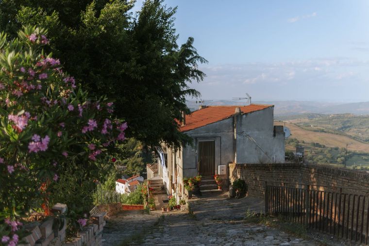 イタリアの田舎町