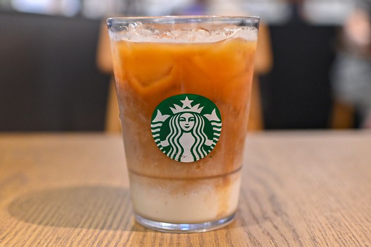 ドリンクを正面から