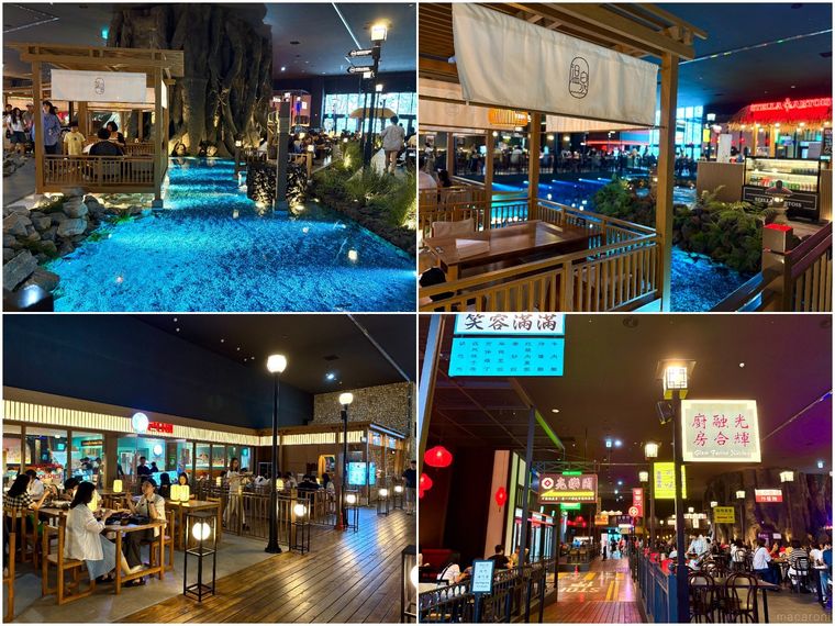 フードコートオアシス・グルメ・ビレッジの様子