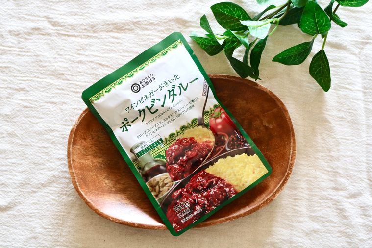 ワインビネガーがきいた ポークビンダルー