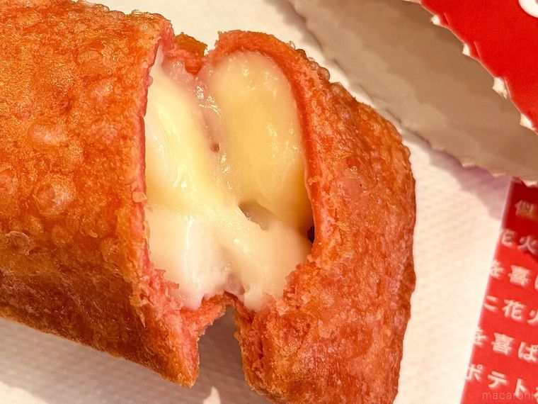 ミルキーパイの断面