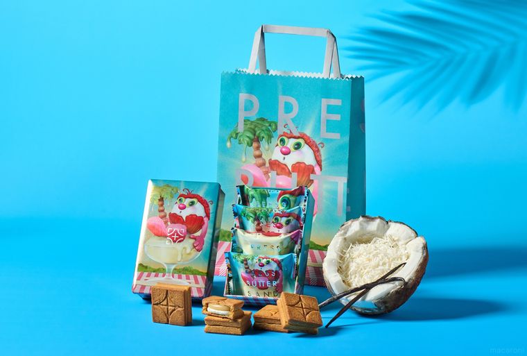 PRESS BUTTER SAND バニラココナッツ