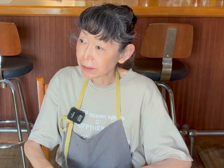 店主である中井みゆきさん