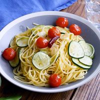 作り方 ズッキーニのペペロンチーノ