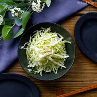 作り方 千切りキャベツのごま油和え