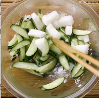 作り方 いかときゅうりのねぎ塩中華和え