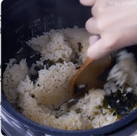 作り方 わかめごはん