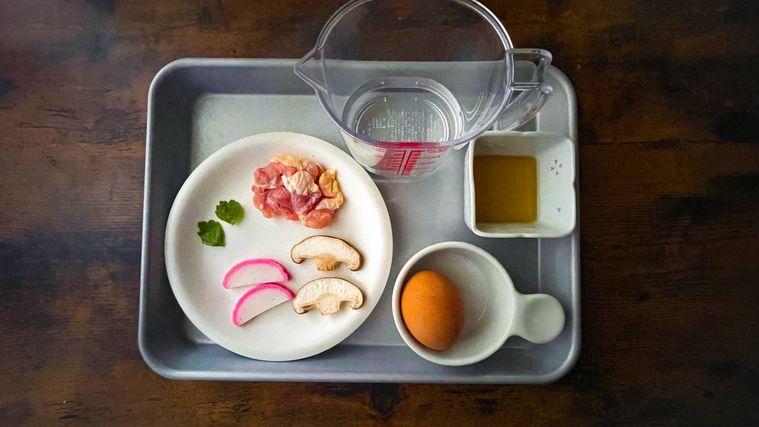 茶碗蒸しの材料