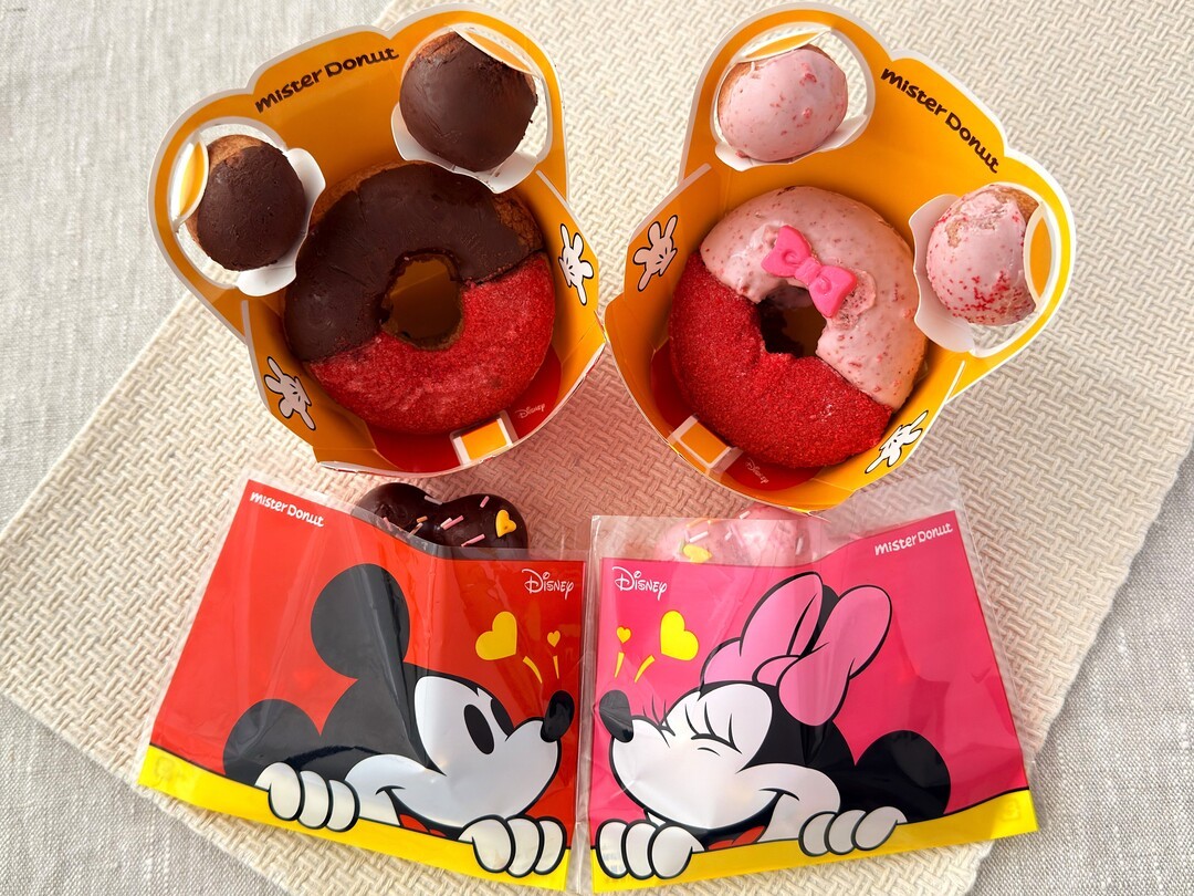 ミスド新作「ディズニーコラボ」全4種を食べ比べ。争奪戦必至