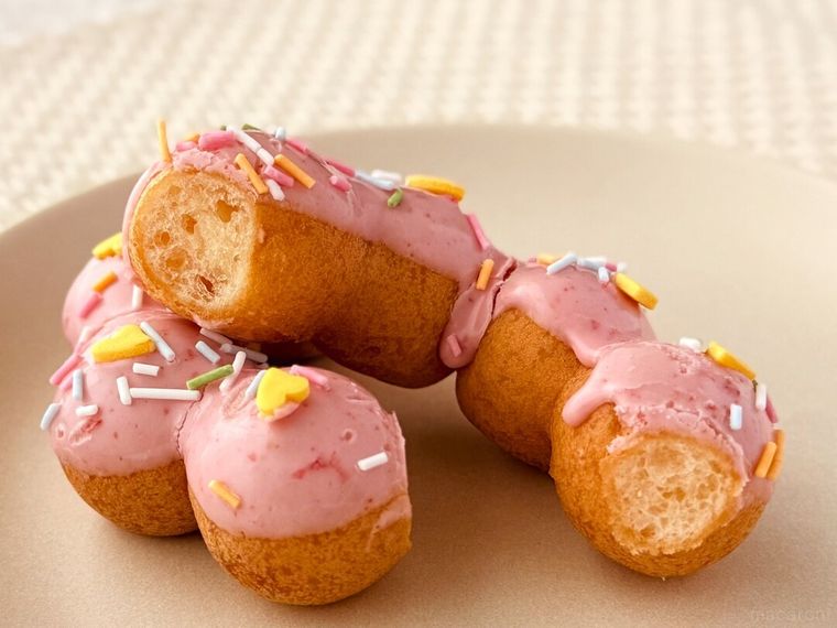 ポン・デ・スマイルストロベリーミニーマウスの断面