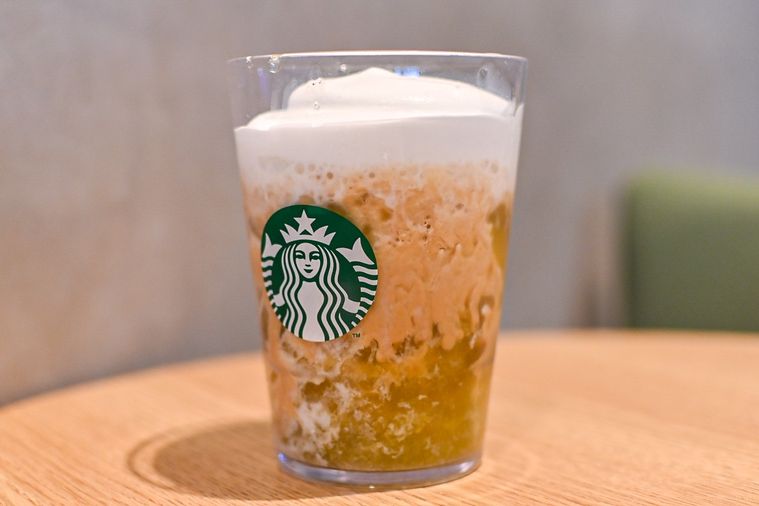 ドリンクの中身のアップ