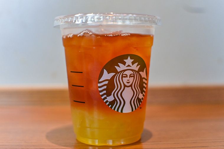 ドリンクの中身のアップ