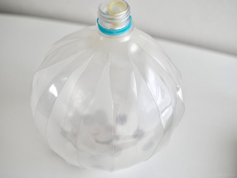 風船を膨らませたところ