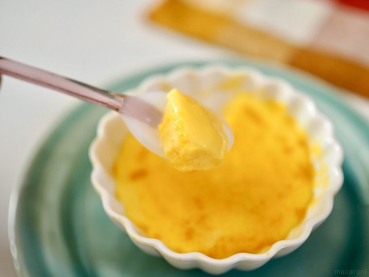 レンジで作るかぼちゃプリン